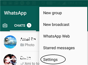 How to block a contact on WhatsApp?