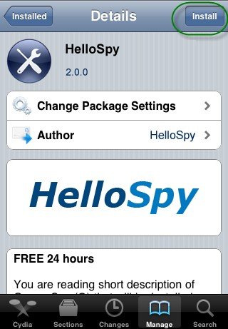 hellospy free trial on phone