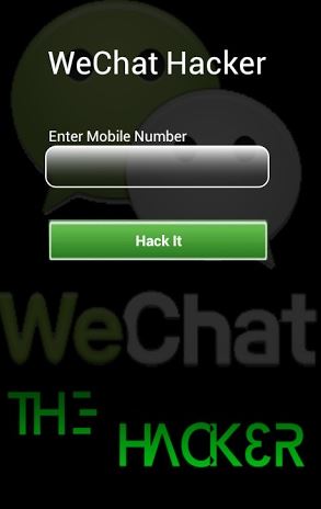 hack WeChat with WeChat hack tool